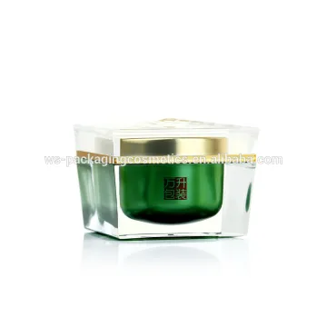 Square Skin Care Luxury Cosmetic Acrylic Jars