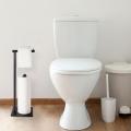 Freestanding Metal Toilet Paper Holder for Bathroom