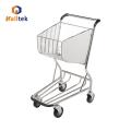 Airport duty free grocery store shopping trolley