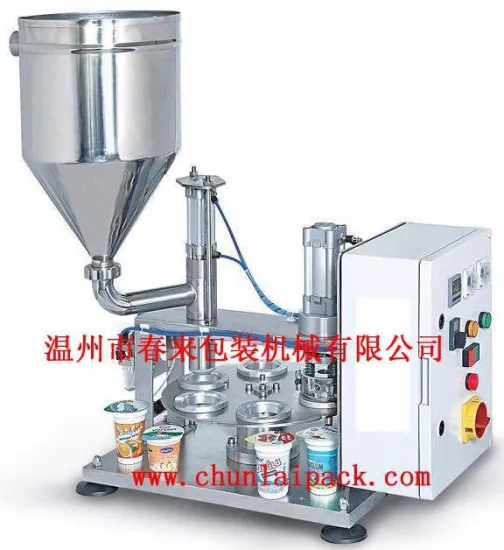 MS-1 manual rotary filling sealing machine