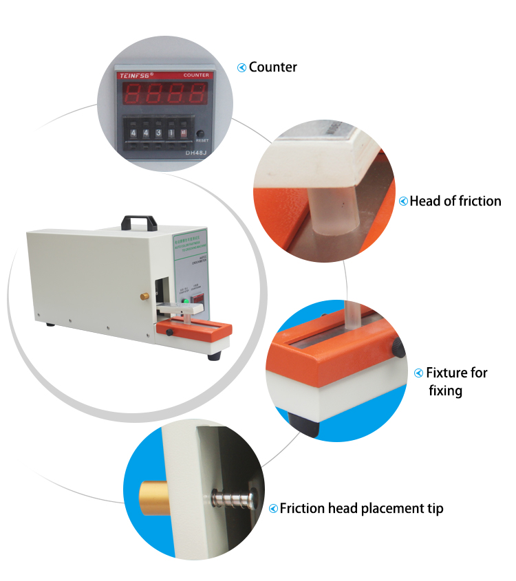 Crocometer Test Aatcc Crockmeter Rubbing Color Fastness Tester For Textile Fabric ...