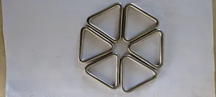 Stainless Steel Welded Delta Ring Rigging Hardware Fittings: Types 304 and 316