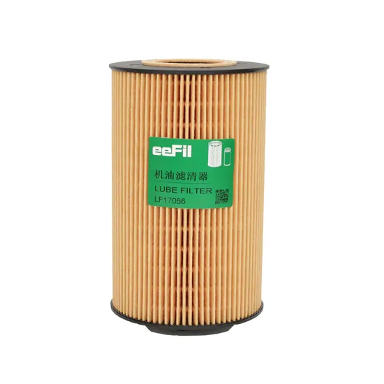 OEM LF17056 Air Compressor Filters for Diesel Trucks, Excavators, Agricultural Machinery, and DAF Engines