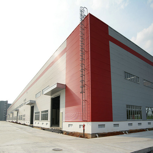 Ашық металл металл болаттан жасалған семинар ғимараты