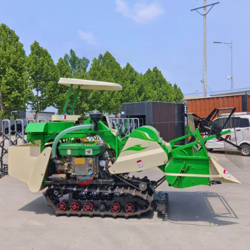Ride-on Small Wheat Rice Combine Harvester & Soybean Sorghum Harvester