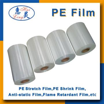 PE center folded heat shrink film for plastic bottle beer drink packaging