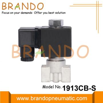 2-Way Normally Open Stainless Steel Solenoid Valve 24VDC