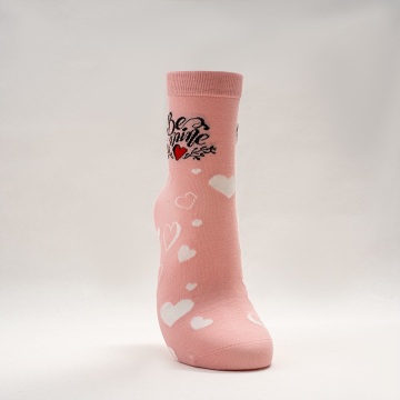 Chaussettes décontractées avec de beaux éléments d'amour