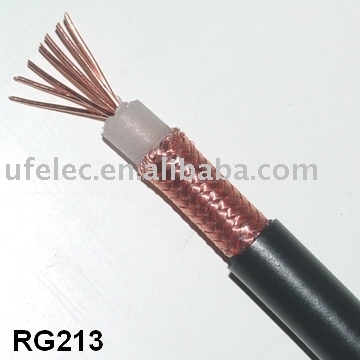 High quality copper coaxial cable RG213