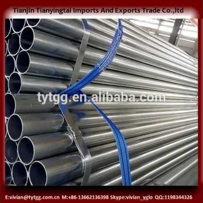 galvanized fence/greenhouse gi pipe manufacturer from Tianjin TYT group