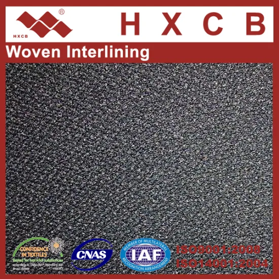 (7810)Knitting Fusible woven Interlining manufacturers jiangsu