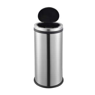 30L Round Recycling Soft-Opening Touch Trash Can