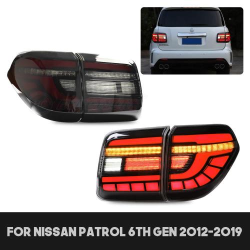 HCMOTIONZ Led Tail Lights For Nissan Patrol Y62 2012-2019