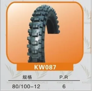 MOTORCYCLE TYRE CROSS PATTERN