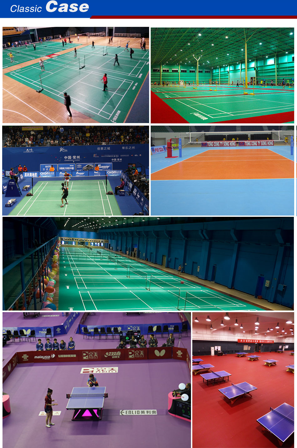 Badminton Sports Floor