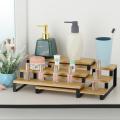 3 Tier Step Shelf Organizer for Cabinet Countertop