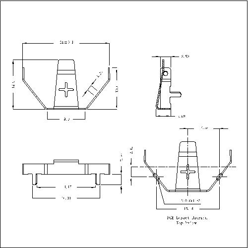 BS-S-A-SI-119 Battery Spring Positive 119 DIP