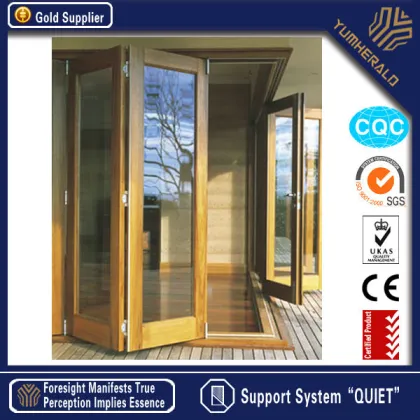 new design folding wooden accordion doors