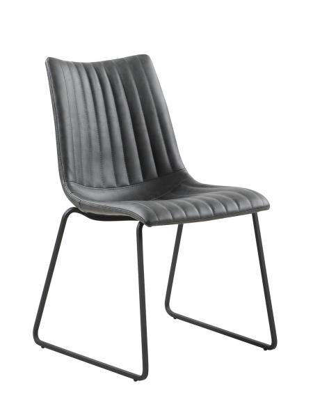 Hurtowe niestandardowe krzesło restauracyjne jadalnia kawiarnia hotel pu skórzane krzesło jadalne akcent tapicerowane krzesło