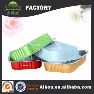 China wholesale foil aluminum takeaway food packaging for restaurant