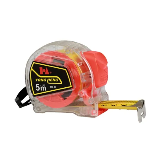 new ABS clear and transparent case tape measure