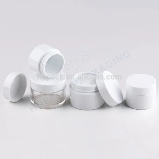 PET heavy wall Jar, empty cream jar, comestic cream jar