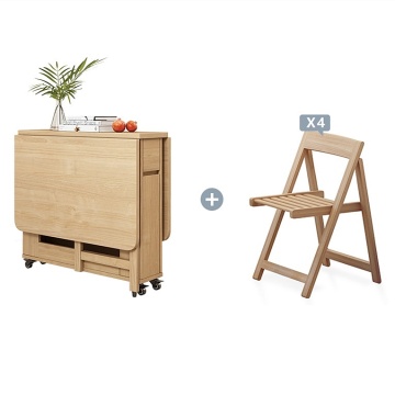 Hele verkoop houten bureau en stoel