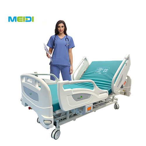 High Quality ICU Electric Medical Hospital Nursing Bed with Mattress