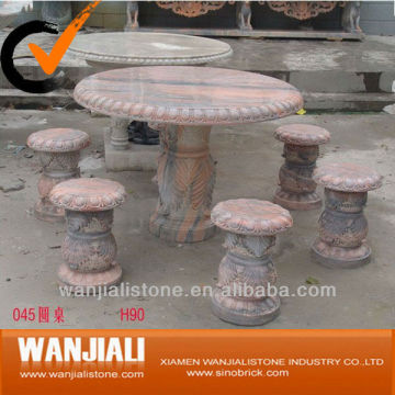 Marble Table and Chairs