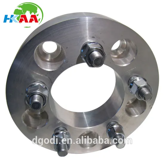 Precision custom made aluminum 20 studs wheel spacer adapters with cnc machining