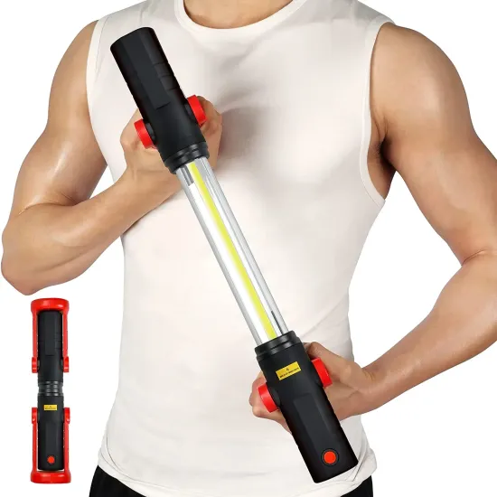 270 Degree Rotating Magnetic Rechargeable LED Work Light: Portable Cordless Worklight Bar