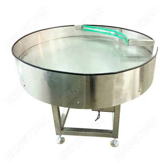 Automatic Rotary Bottle Olive Oil Collection Turntable Machine