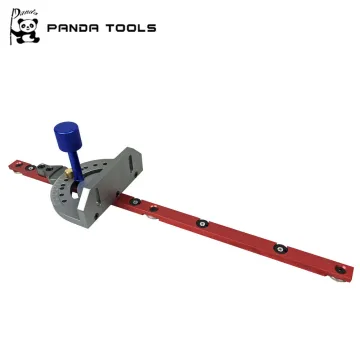 Precision Miter Gauge Table Saw Ruler - DIY Woodworking Tool for Accurate Sawing