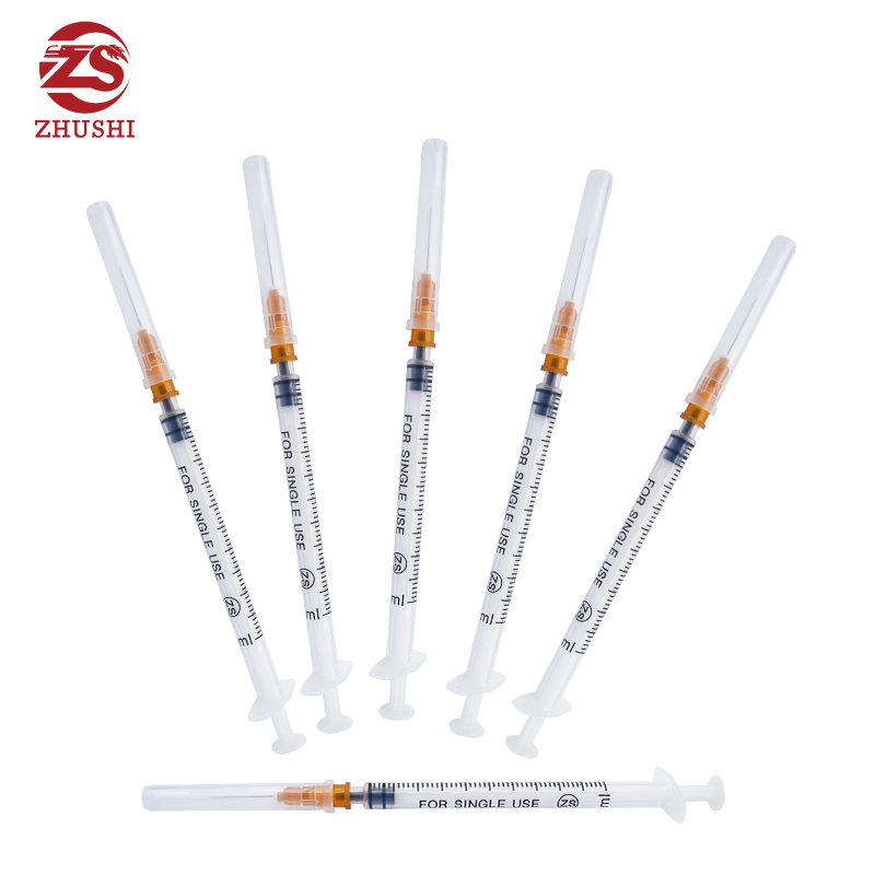 Disposable Hypodermic Syringe with Needle