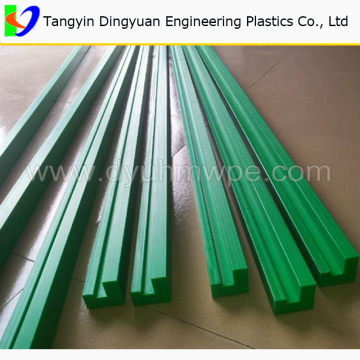 UHMWPE,HDPE wear resisting plastic strip / uhmwpe guide rail prices