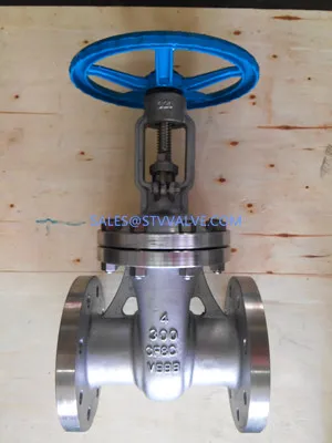 API Stainless Steel CF8C Gate Valve, 3 Inch