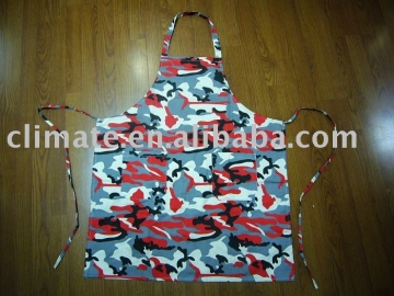 camo apron