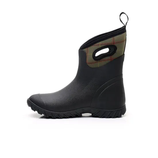 Man's Neoprene Rain and Hunting Boots by Wellington Rubber Shoe Manufacturer