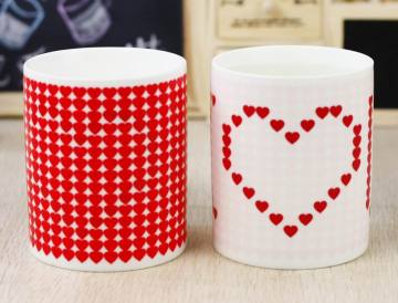 Porcelain Changing Color Mug (CM-003)