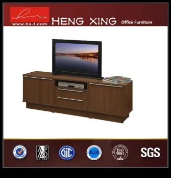 Living room furniture wall unit tv cabinet modern laminate tv cabinet with show case HX-DR015