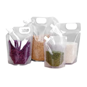Custom Packaging Resealable Matte Stand Up Pouch With Window Black Mylar Bags mylar smell proof bag stand up edible bags