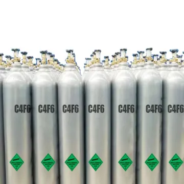 AGEM Hexafluorocarbon C4F6 Gas Cylinders - 40L and 47L, 99.999% Purity
