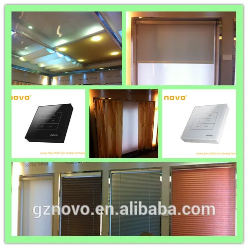 Motorized curtain /roller blinds and venetian blinds motor receiver /wall switch or transmitter -full hd receiver with biss key