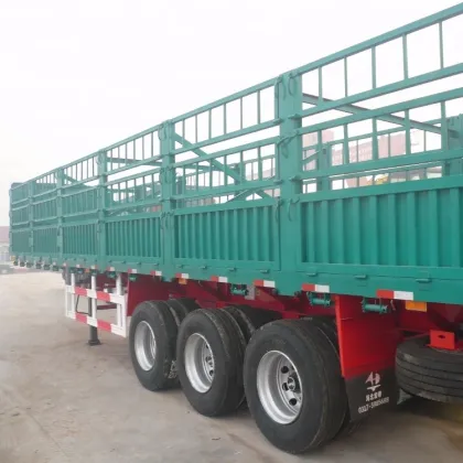Hongtai Tri-Axle Cargo Semi-Trailer