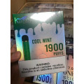 Kang descartável Vape 1900puffs prontos para enviar