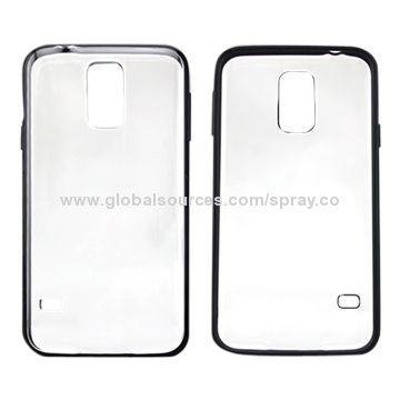 Clear Hard Back Covers with Rubber Bumper/Durable Bump and Shock Protection