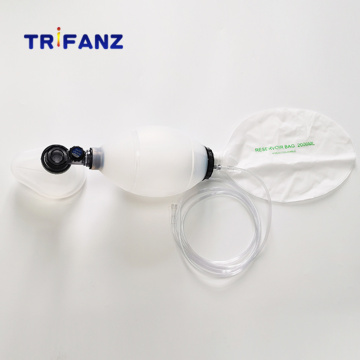 FDA Silicone Manual Resuscitator Setel Autoclavable