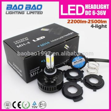 Direct factory price hot sale 6 lights motorcycle led headlight