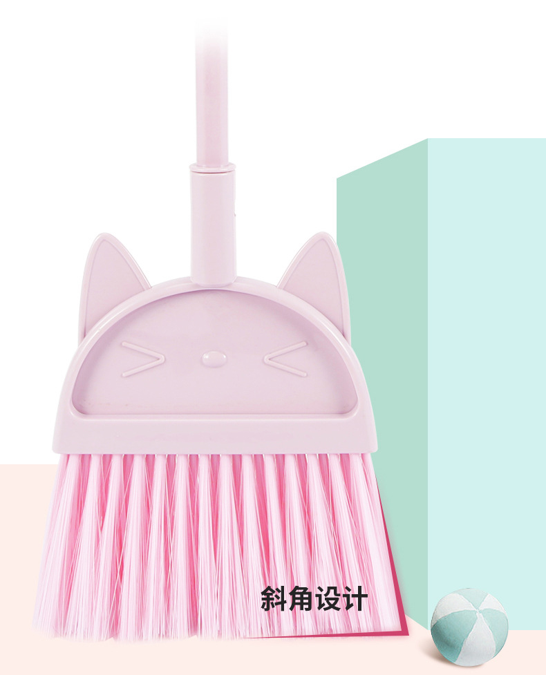Mini Kids Small Toy Broom Dustpan Combo