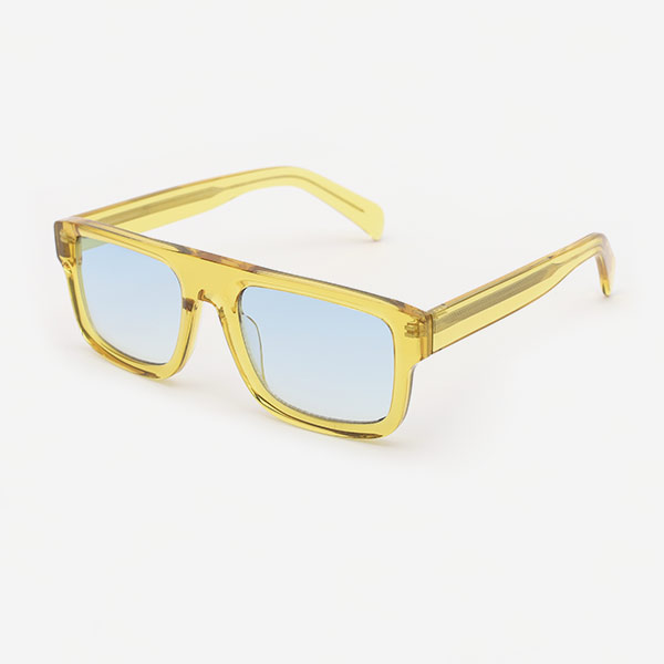 Square classic Acetate Unisex Sunglasses